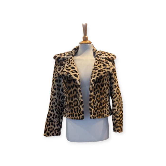 Manteau léopard vintage