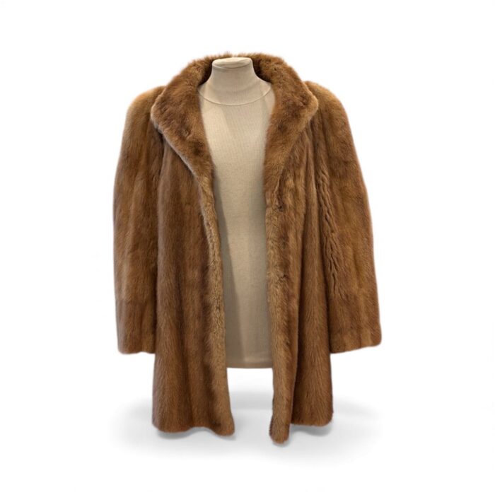Fourrure vintage marron